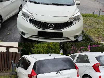 Gebraucht Nissan Note 90 PS (66 kW) 2016 Weiß Kleinwagen
