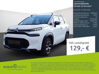 Usata Citroën C3 Aircross Shine 110 CV (80 kW) 2023 Bianco SUV