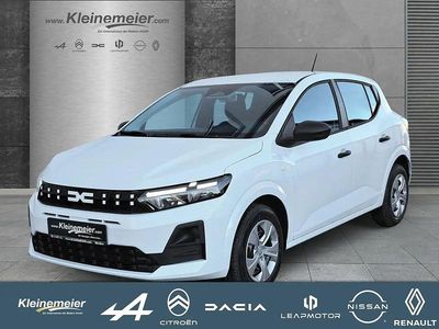Novo Dacia Sandero Essentiel 49 HP (36 kW) 2026 Branco Sedan