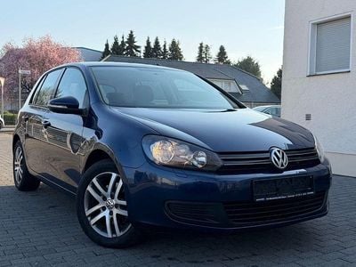 Gebraucht VW Golf VI Comfortline 122 PS (89 kW) 2009 Blau Kleinwagen