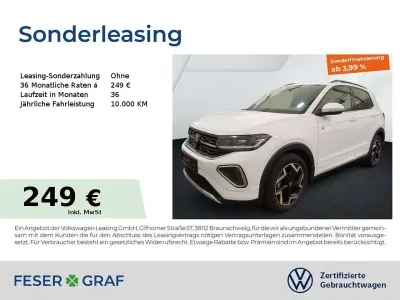 Używany VW T-Cross R-line 150 KM (110 kW) 2025 Biały SUV