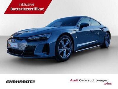Grau Gebraucht 2021 Audi e-tron GT quattro Sport Limousine | 56.990 € (Teuer)