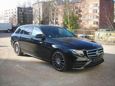 Usata Mercedes E220 AMG line 194 CV (142 kW) 2020 Nero Berlina