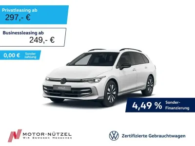 Gebraucht VW Golf VIII Goal 150 PS (110 kW) 2025 Oryxweiß perlmutteffekt Kombi