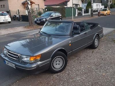 Second-hand Saab 900 Cabriolet 238 CP (175 kW) 1987 Gri Cabrio