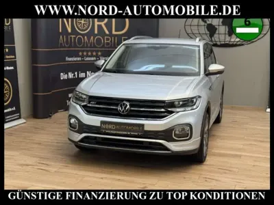 Brugt VW T-Cross R-line 110 HK (80 kW) 2021 Sølv SUV