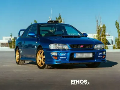 Occasion Subaru Impreza 280 ch (205 kW) 2000 Bleue Coupé