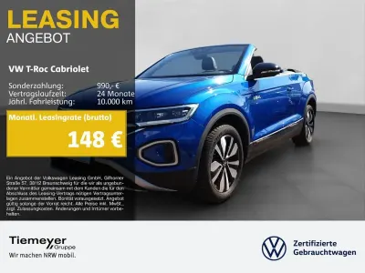 Gebraucht VW T-Roc Cabriolet Goal 116 PS (85 kW) 2025 Blau Cabrio