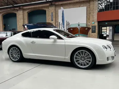 Brugt Bentley Continental GT Mulliner 610 HK (448 kW) 2008 Hvid Coupe