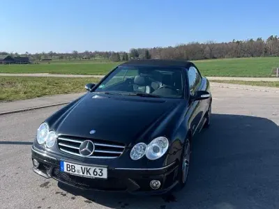 Gebraucht Mercedes CLK63 AMG AMG 481 PS (353 kW) 2007 Schwarz Cabrio
