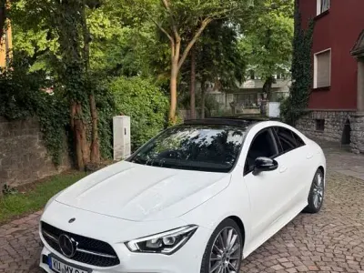 Gebraucht Mercedes CLA220 AMG line 190 PS (139 kW) 2020 Weiß Coupé