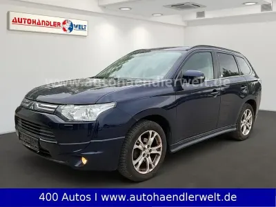 Gebraucht Mitsubishi Outlander Invite 150 PS (110 kW) 2013 Tansanit blau SUV