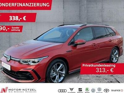 Usata VW Golf VIII R-line 150 CV (110 kW) 2021 Rosso Station wagon
