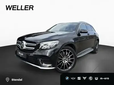 Używany Mercedes GLC250 Sport 211 KM (155 kW) 2019 Czarny SUV