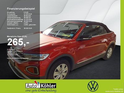 Gebraucht VW T-Roc Goal 150 PS (110 kW) 2025 Kings red SUV
