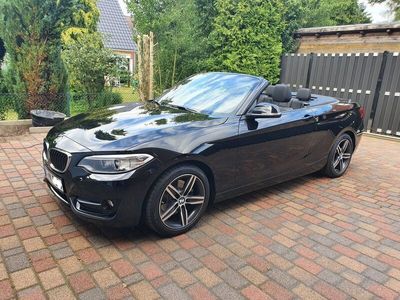 gebraucht BMW 220 i Cabrio Sport Line Autom. Leder Navi