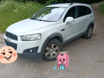 Gebraucht Chevrolet Captiva LT 167 PS (122 kW) 2011 Weiß SUV