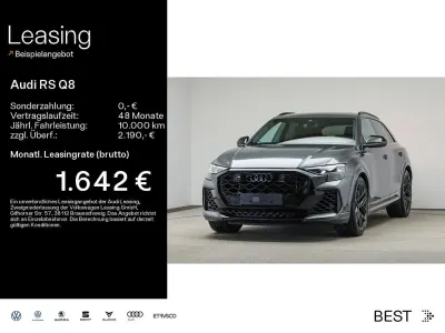 Neu Audi Q8 Performance 640 PS (470 kW) 2026 Grau SUV