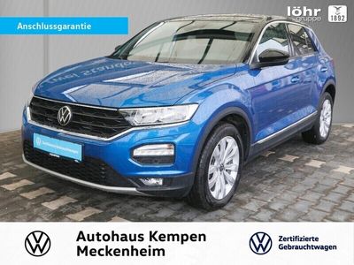 gebraucht VW T-Roc 2.0 TDI DSG Sport 17"LM Navi RFK+PDC Sitzheiz.