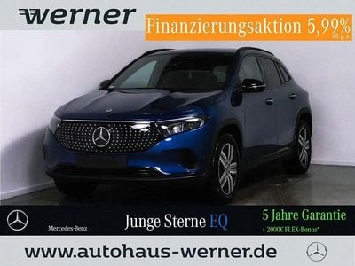 Lack spektralblau Gebraucht 2024 Mercedes EQA350 Advanced Plus SUV | 40.404 € (Etwas zu teuer)