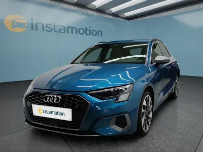 Gebraucht Audi A3 Sportback 150 PS (110 kW) 2021 Blau Kleinwagen