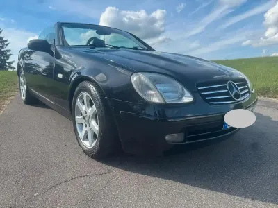 Gebraucht Mercedes SLK230 197 PS (144 kW) 2000 Schwarz Cabrio