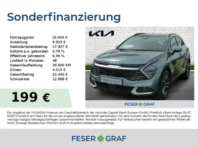 Gebraucht Kia Sportage Spirit 150 PS (110 kW) 2023 Yuka grau SUV