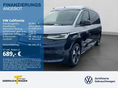 Brugt VW California California 204 HK (150 kW) 2025 Blå Van