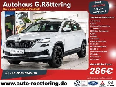 Usata Skoda Karoq Ambition 150 CV (110 kW) 2024 Bianco SUV