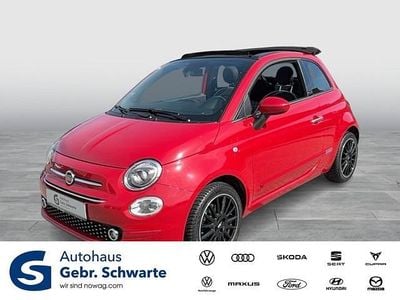 Usata Fiat 500 Lounge 69 CV (50 kW) 2019 Rosso Cabrio