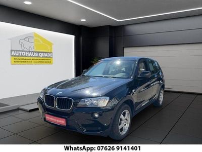 Usata BMW X3 Performance 184 CV (135 kW) 2012 Nero SUV
