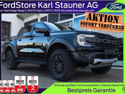 Nouvelle Ford Ranger Raptor 292 ch (214 kW) 2026 Noir Pick-up