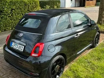 Używany Fiat 500C Sport 69 KM (50 kW) 2017 Czarny Kabriolet