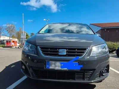 Używany Seat Alhambra Ecomotive 150 KM (110 kW) 2015 Czarny Minivan