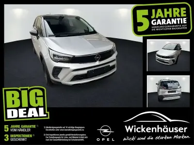 Gebraucht Opel Crossland Elegance 110 PS (80 kW) 2023 Aluminium silb/kristall silb SUV