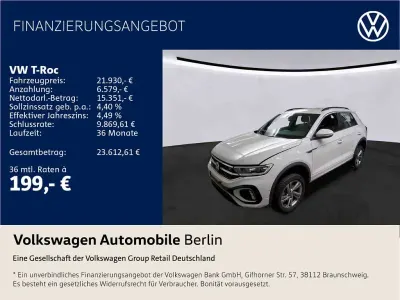 Gebraucht VW T-Roc R-line 110 PS (80 kW) 2024 Grau SUV