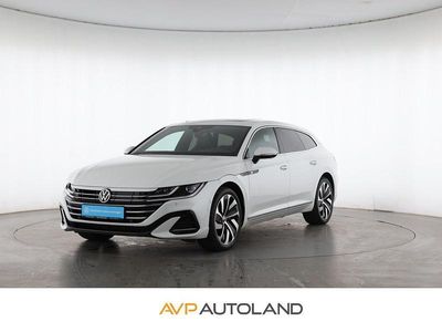 Gebraucht VW Arteon R-line 218 PS (160 kW) 2021 Oryxwhite perlmutteffekt (metallic) Kombi