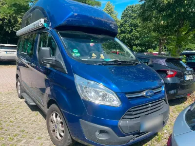 Gebraucht Ford Transit Custom Nugget 125 PS (91 kW) 2014 Blau Van
