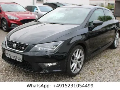 Używany Seat Leon SC FR 140 KM (102 kW) 2013 Czarny Hatchback