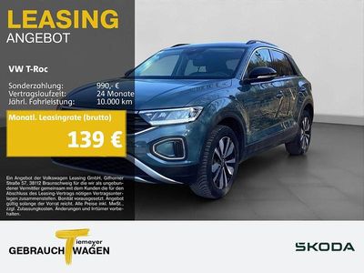 Gebraucht VW T-Roc Goal 116 PS (85 kW) 2025 Blau SUV