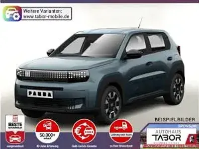 Neu Fiat Grande Panda Icon 101 PS (74 kW) 2025 Schwarz (cinema schwarz) Kleinwagen