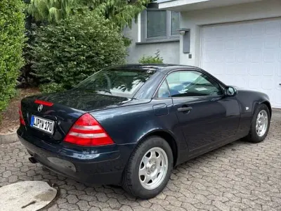 Gebraucht Mercedes SLK200 136 PS (100 kW) 1998 Schwarz Cabrio