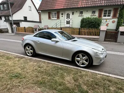 Gebraucht Mercedes SLK280 230 PS (169 kW) 2005 Silber Cabrio