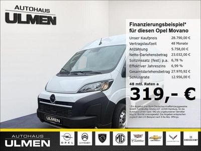 Neu Opel Movano 140 PS (102 kW) 2025 Weiss Van