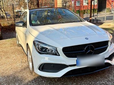 Gebraucht Mercedes CLA220 AMG line 177 PS (130 kW) 2017 Weiß Limousine