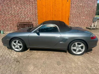 Gebraucht Porsche 986 Boxster 2003 Silber Cabrio