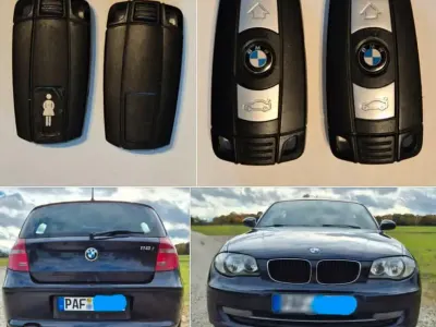 Gebraucht BMW 116 122 PS (89 kW) 2009 Blau Kleinwagen