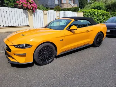 Gebraucht Ford Mustang GT 450 PS (330 kW) 2020 Orange Cabrio