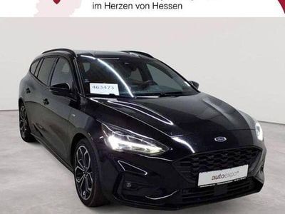 Obsidianschwarz metallic Gebraucht 2021 Ford Focus ST-Line X Kombi | 9.289 € (Fairer Preis)