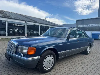 Usata Mercedes S420 204 CV (150 kW) 1986 Blu Berlina